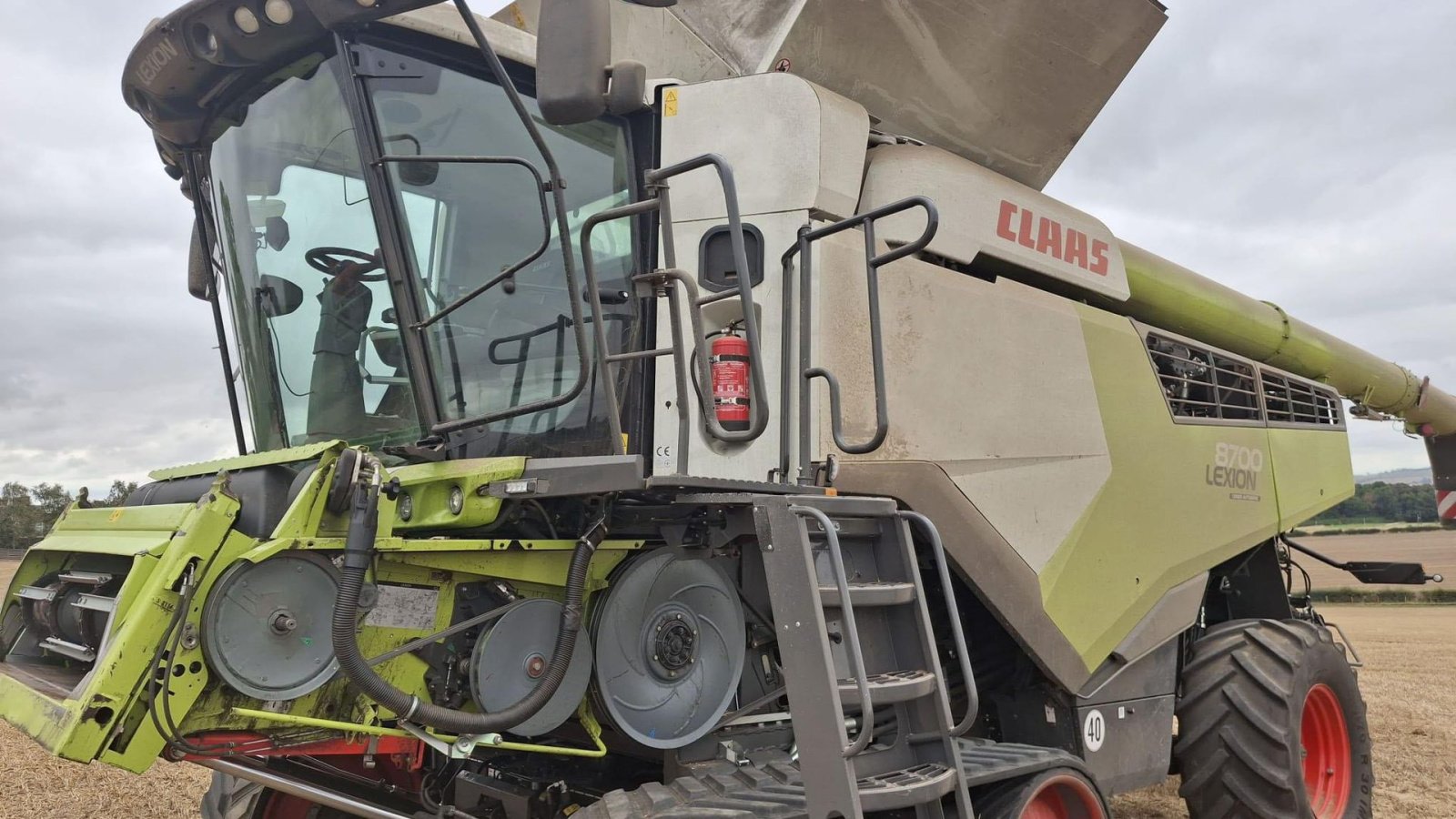 Mähdrescher Türe ait CLAAS LEXION 8700 TT .  5 x CEMOS., Gebrauchtmaschine içinde Kolding (resim 2)
