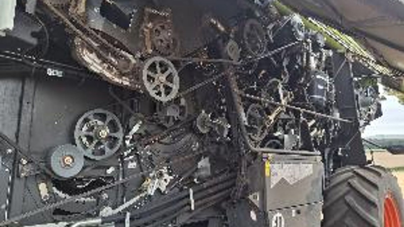 Mähdrescher Türe ait CLAAS LEXION 8700 TT .  5 x CEMOS., Gebrauchtmaschine içinde Kolding (resim 17)