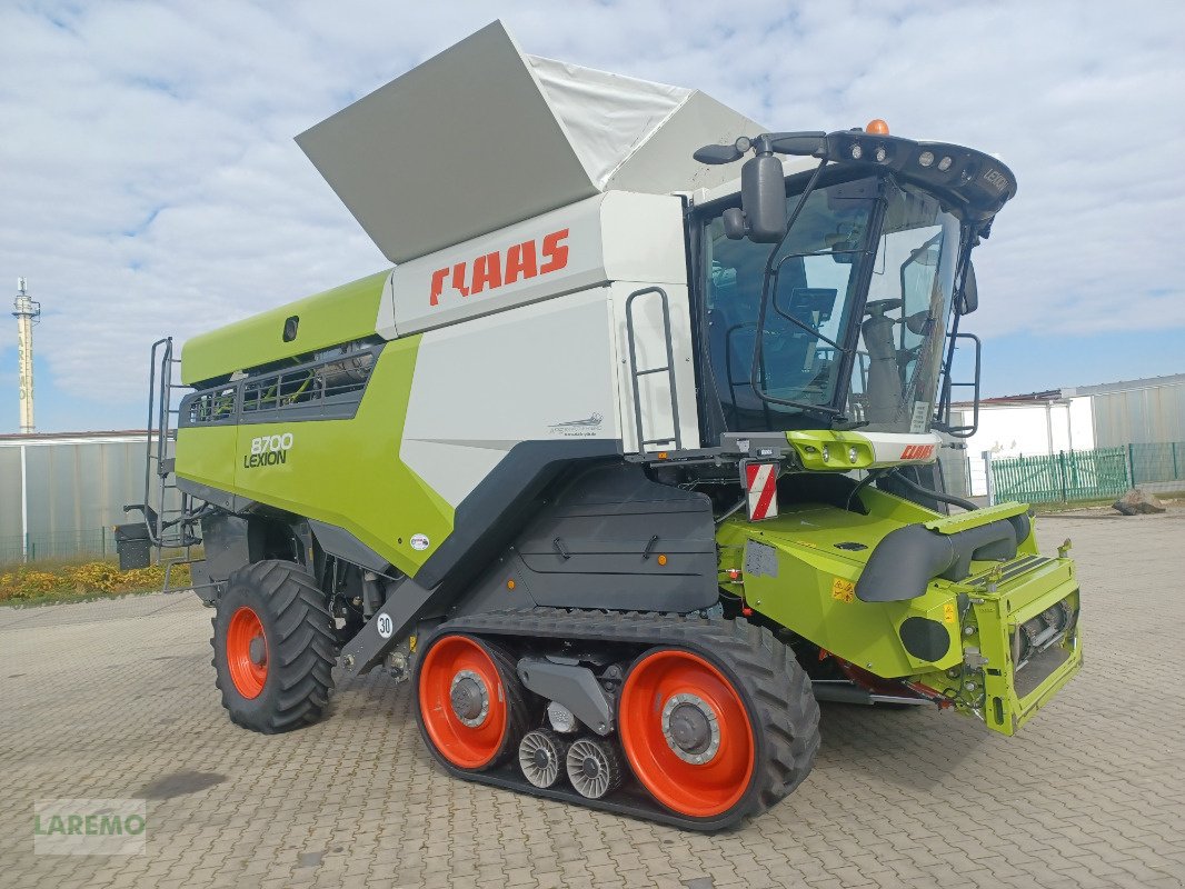 Mähdrescher a típus CLAAS Lexion 8700 TT Terratrac + V 1080, Gebrauchtmaschine ekkor: Langenwetzendorf (Kép 1)