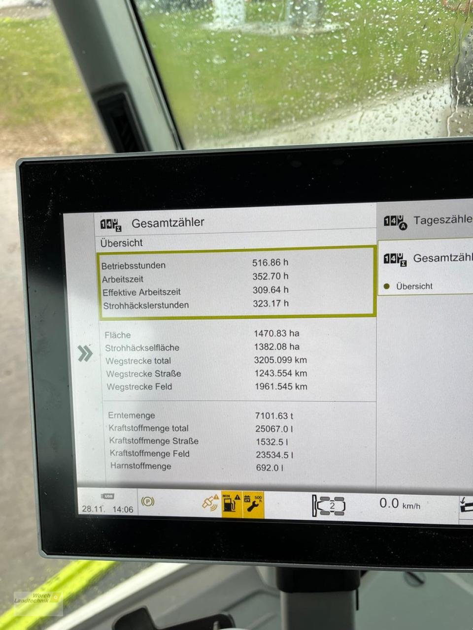 Mähdrescher of the type CLAAS Lexion 8700 TT, Gebrauchtmaschine in Schora (Picture 18)