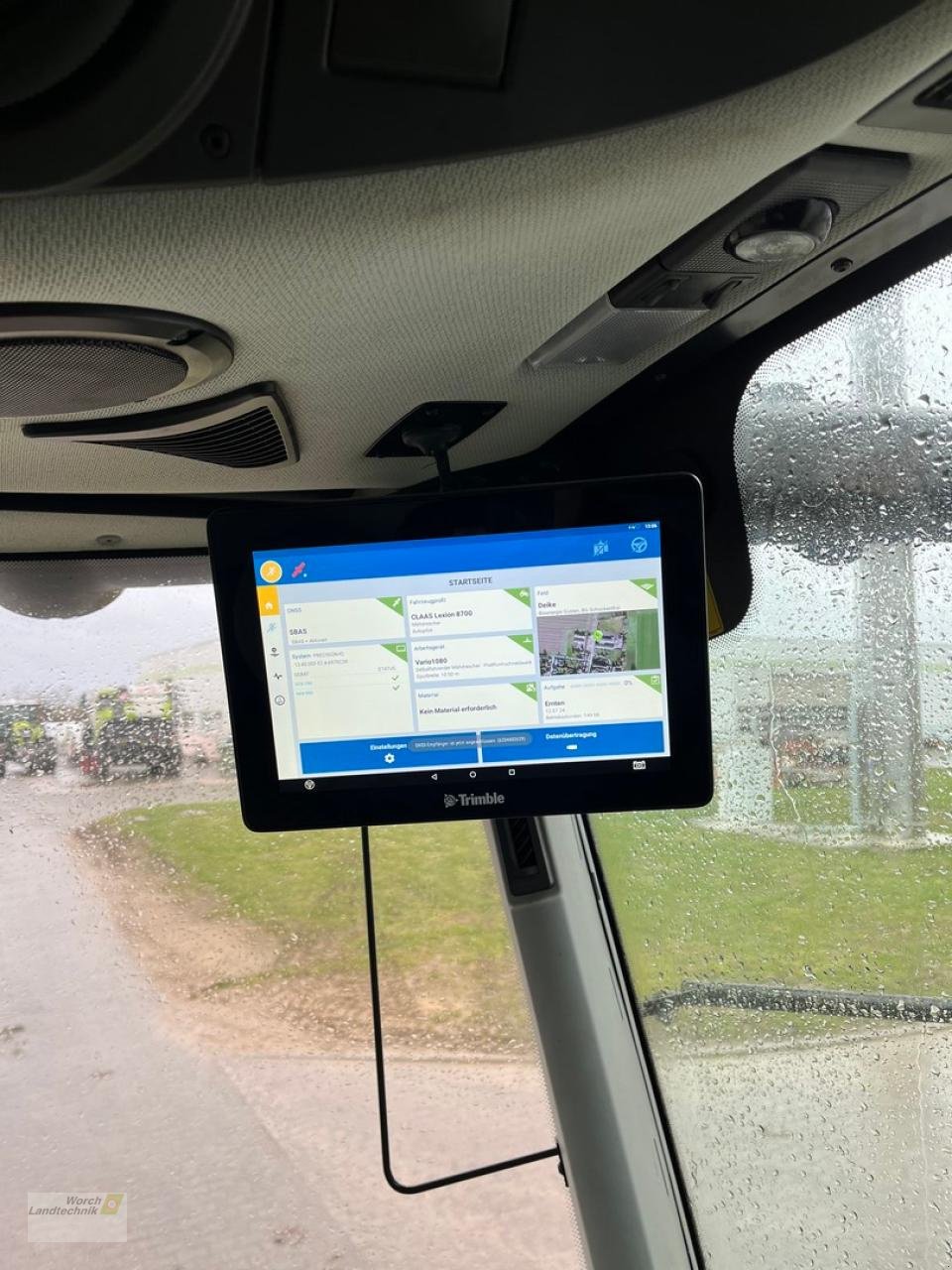 Mähdrescher of the type CLAAS Lexion 8700 TT, Gebrauchtmaschine in Schora (Picture 19)