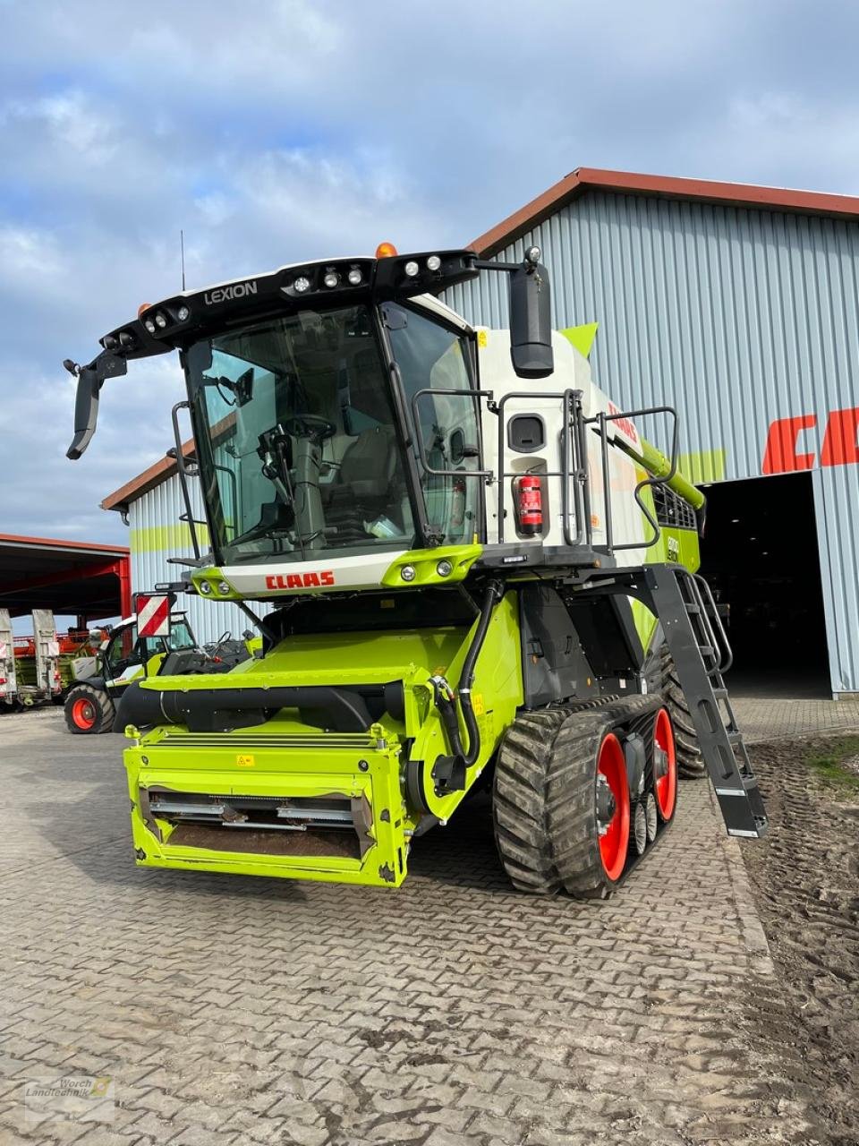 Mähdrescher typu CLAAS Lexion 8700 TT, Gebrauchtmaschine v Schora (Obrázek 1)