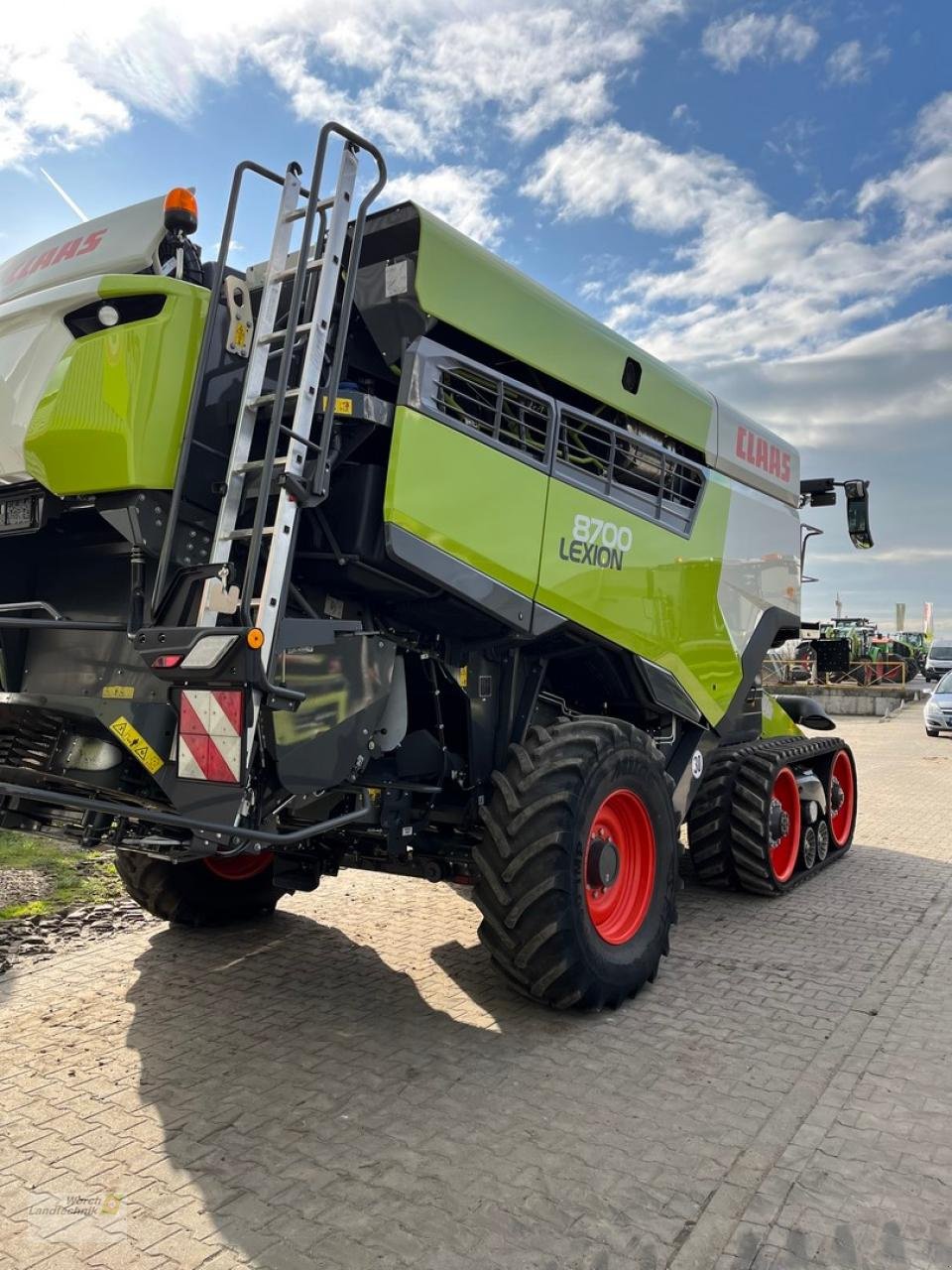 Mähdrescher typu CLAAS Lexion 8700 TT, Gebrauchtmaschine v Schora (Obrázek 5)