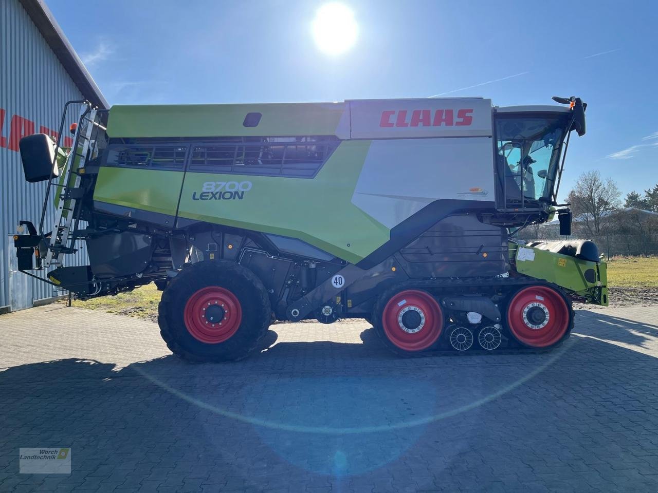 Mähdrescher от тип CLAAS Lexion 8700 TT, Gebrauchtmaschine в Schora (Снимка 4)