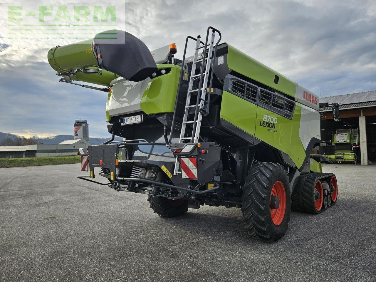 Mähdrescher Türe ait CLAAS lexion 8700tt 4wd cemos automatic, Gebrauchtmaschine içinde ILZ (resim 3)