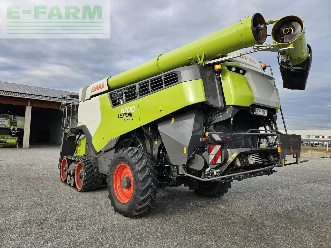 Mähdrescher Türe ait CLAAS lexion 8700tt 4wd cemos automatic, Gebrauchtmaschine içinde ILZ (resim 4)