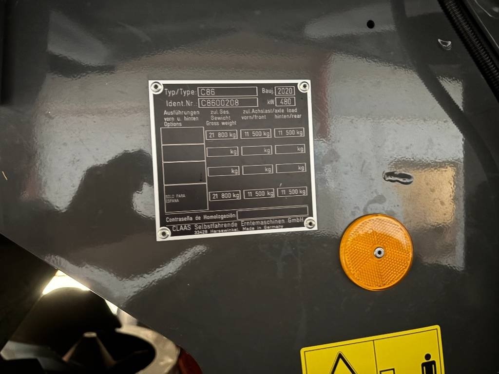 Mähdrescher des Typs CLAAS Lexion 8800 4WD, Gebrauchtmaschine in Brønderslev (Bild 5)