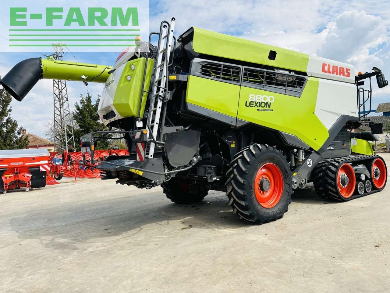 Mähdrescher tipa CLAAS LEXION 8800 TT E5, Gebrauchtmaschine u Hamburg (Slika 14)