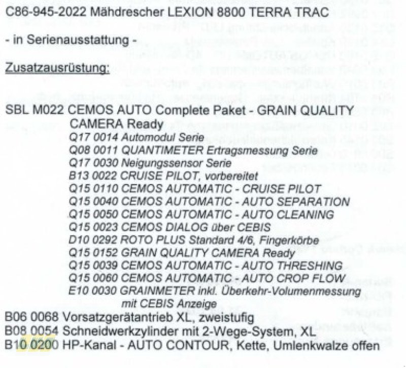 Mähdrescher типа CLAAS Lexion 8800TT, Neumaschine в Schenkenberg (Фотография 3)