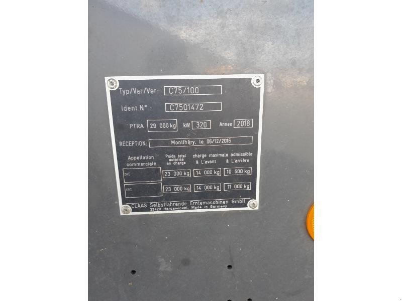 Mähdrescher typu CLAAS LEXION750, Gebrauchtmaschine v PONTIVY (Obrázek 9)