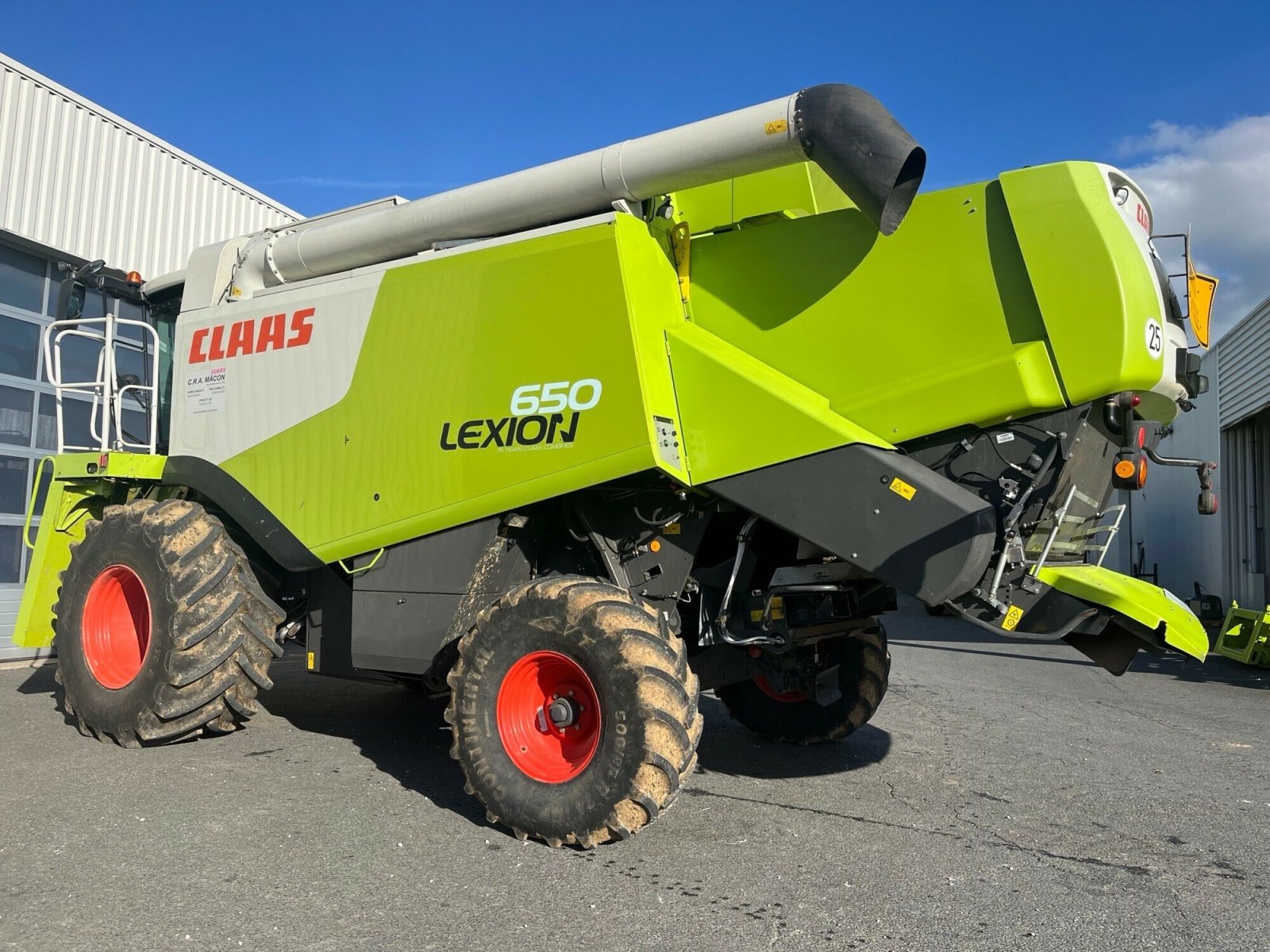Mähdrescher of the type CLAAS M-B LEXION 650, Gebrauchtmaschine in Charnay-lès-macon (Picture 3)