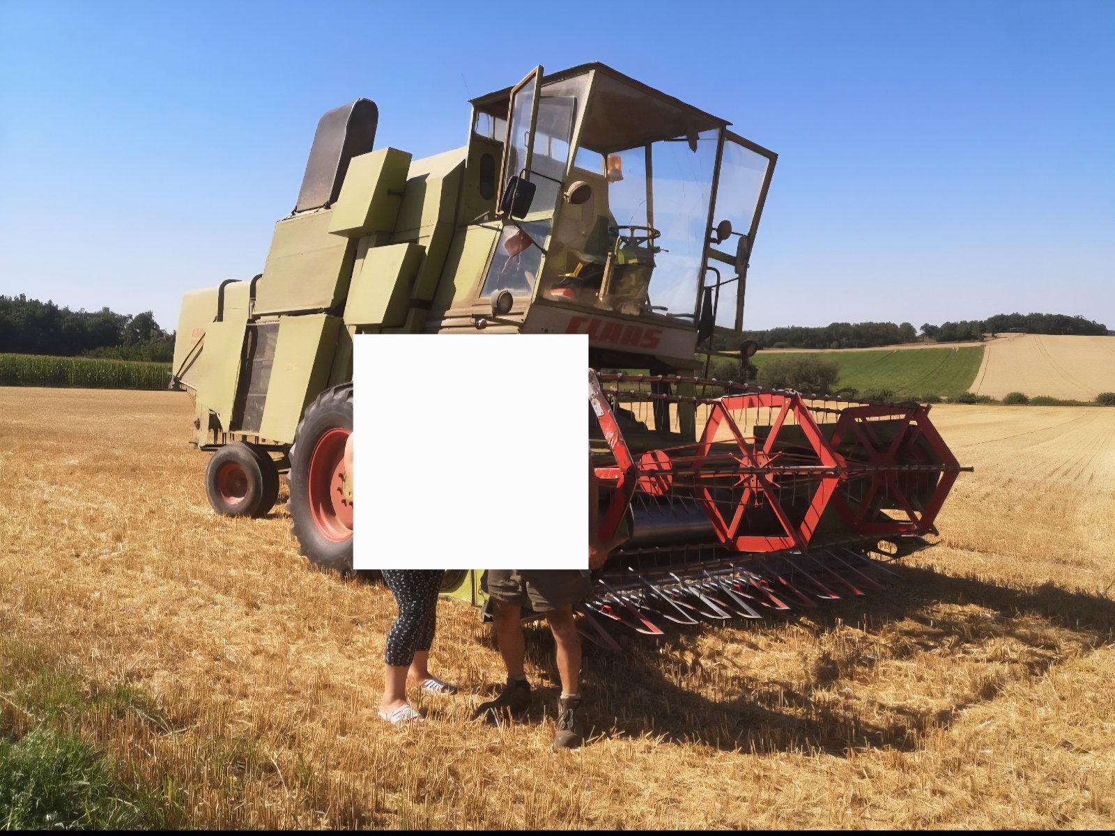 Mähdrescher du type CLAAS Mecator, Gebrauchtmaschine en Nonndorf  (Photo 2)