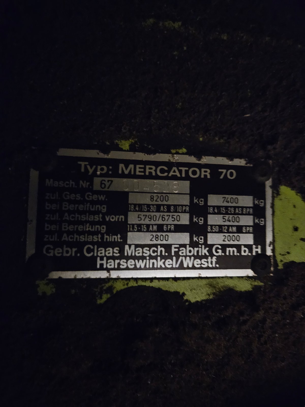 Mähdrescher du type CLAAS Mecator, Gebrauchtmaschine en Nonndorf  (Photo 3)
