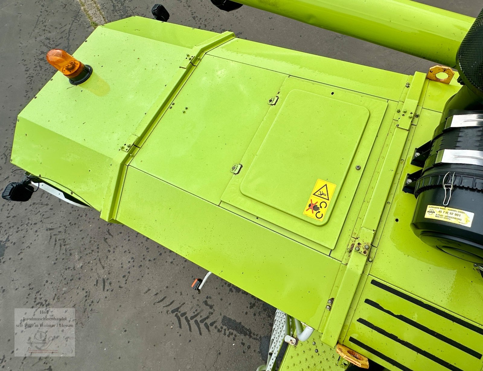 Mähdrescher of the type CLAAS Medion 310, SW C 420, 1570 Motors., 1 Hd, Klima, 3-D ( Do 88 98 ), Gebrauchtmaschine in Weimar/Hessen (Picture 10)