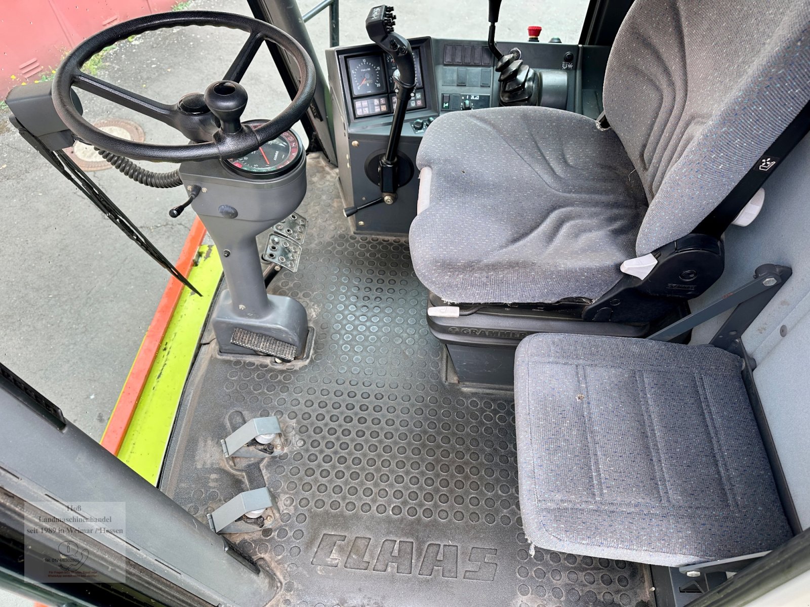 Mähdrescher of the type CLAAS Medion 310, SW C 420, 1570 Motors., 1 Hd, Klima, 3-D ( Do 88 98 ), Gebrauchtmaschine in Weimar/Hessen (Picture 13)