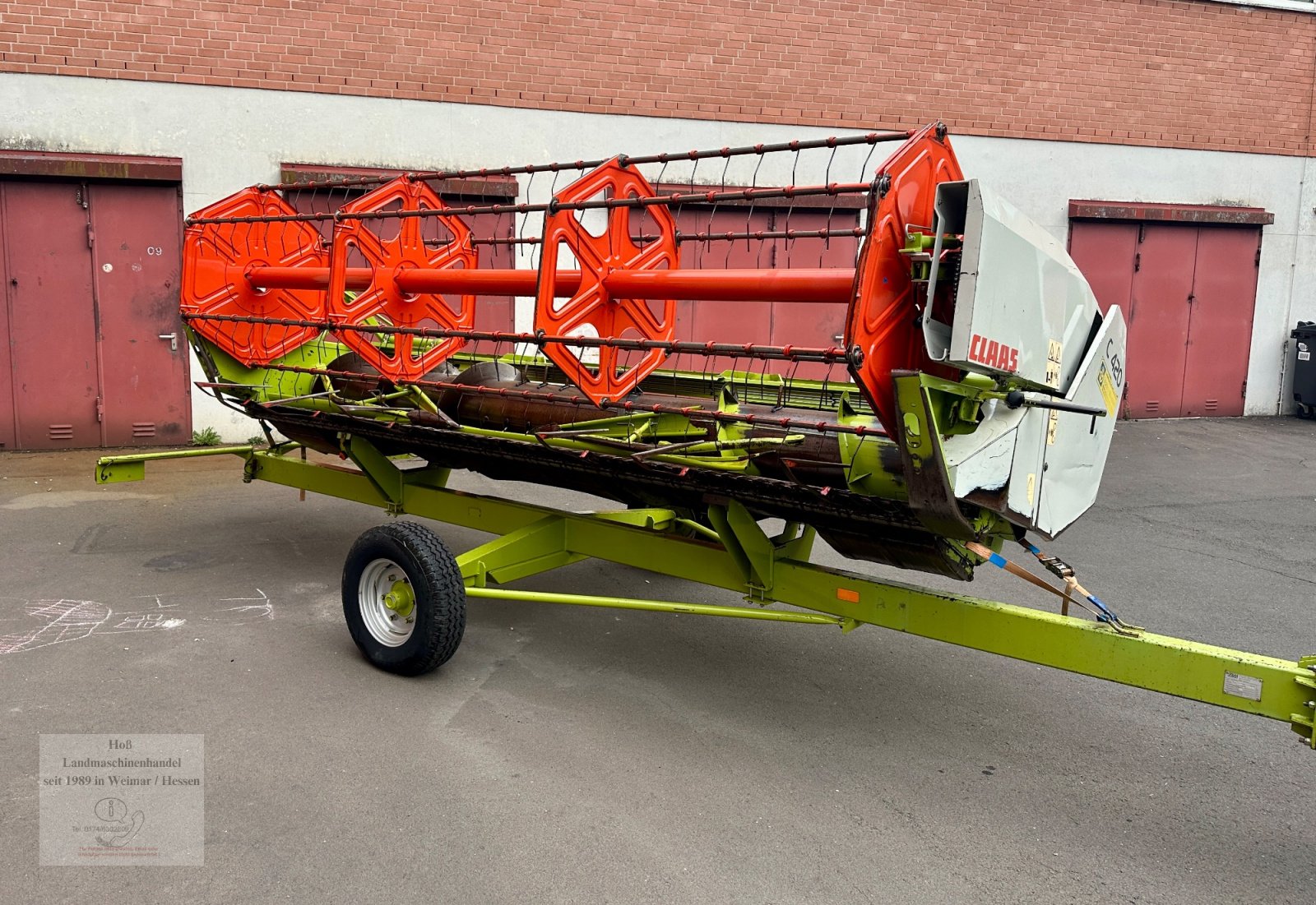 Mähdrescher Türe ait CLAAS Medion 310, SW C 420, 1.570 Motorstunden, 1 Hd, Klima, 3-D ( Do 88 98 ), Gebrauchtmaschine içinde Weimar/Hessen (resim 17)