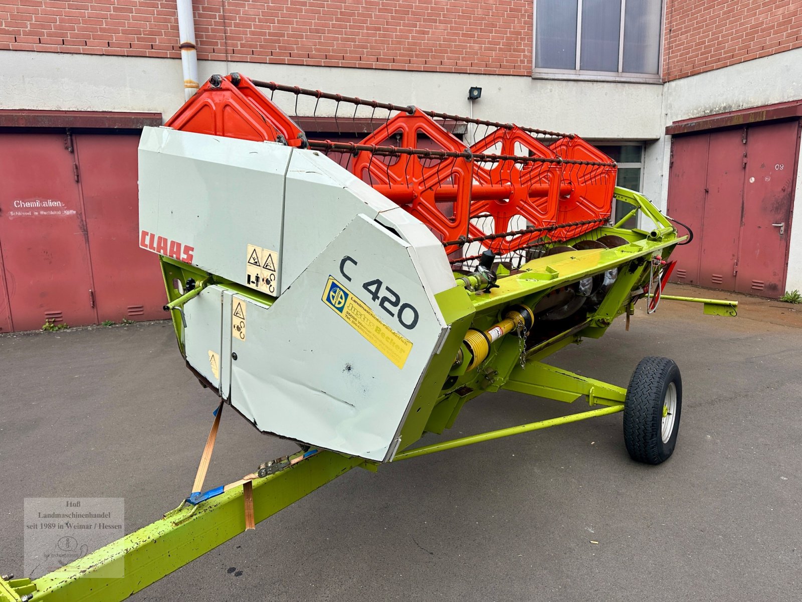 Mähdrescher Türe ait CLAAS Medion 310, SW C 420, 1.570 Motorstunden, 1 Hd, Klima, 3-D ( Do 88 98 ), Gebrauchtmaschine içinde Weimar/Hessen (resim 18)