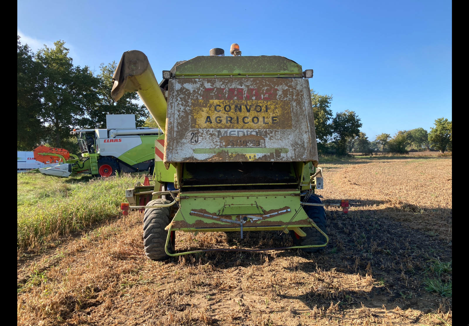 Mähdrescher des Typs CLAAS MEDION 340, Gebrauchtmaschine in ST CLEMENT DE LA PLACE (Bild 3)