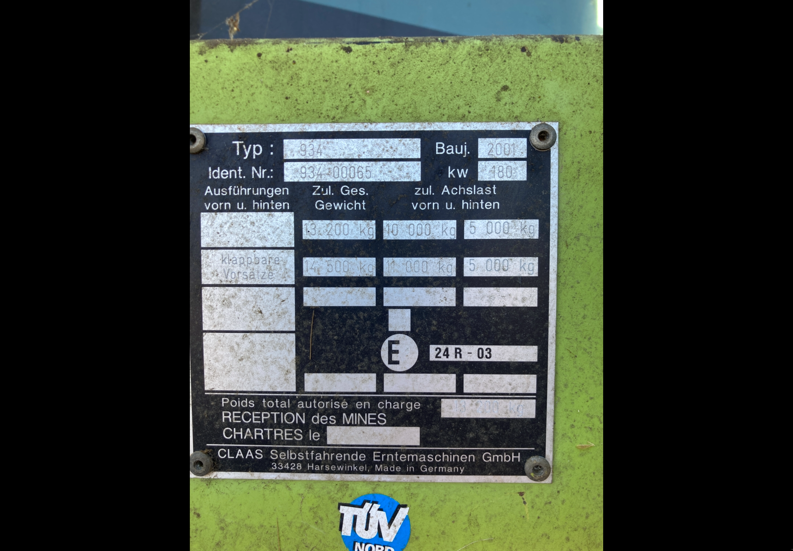 Mähdrescher des Typs CLAAS MEDION 340, Gebrauchtmaschine in ST CLEMENT DE LA PLACE (Bild 11)