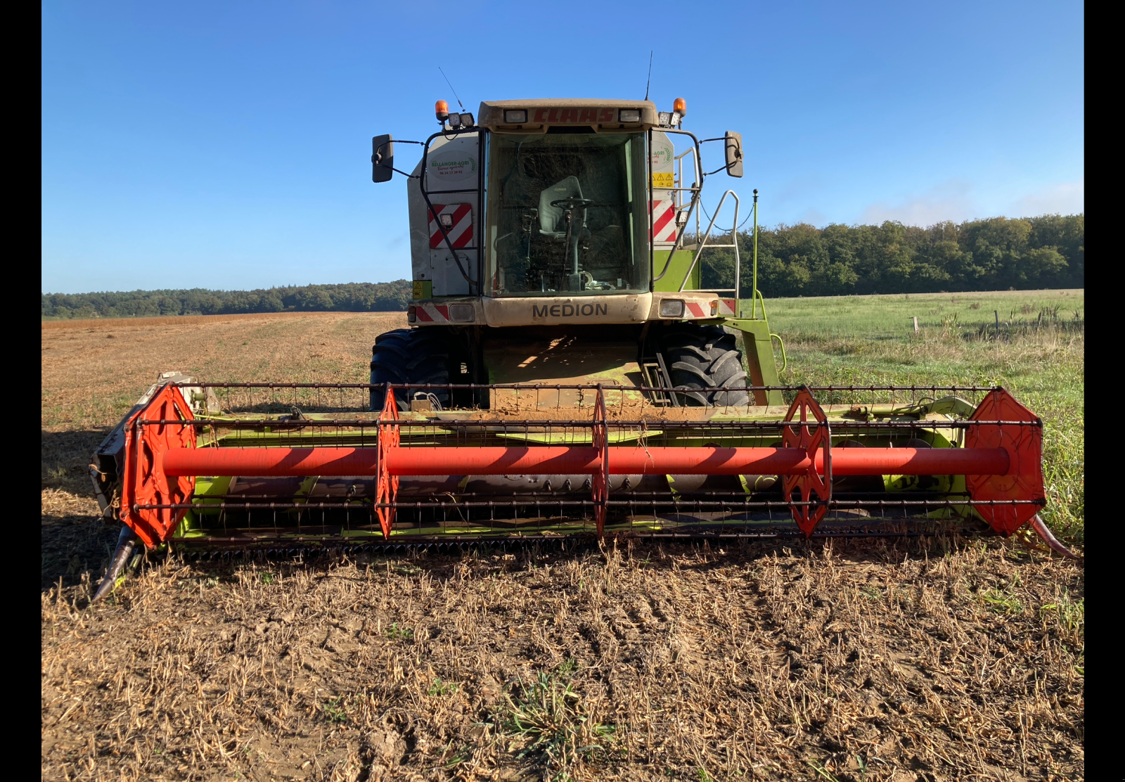 Mähdrescher des Typs CLAAS MEDION 340, Gebrauchtmaschine in ST CLEMENT DE LA PLACE (Bild 10)