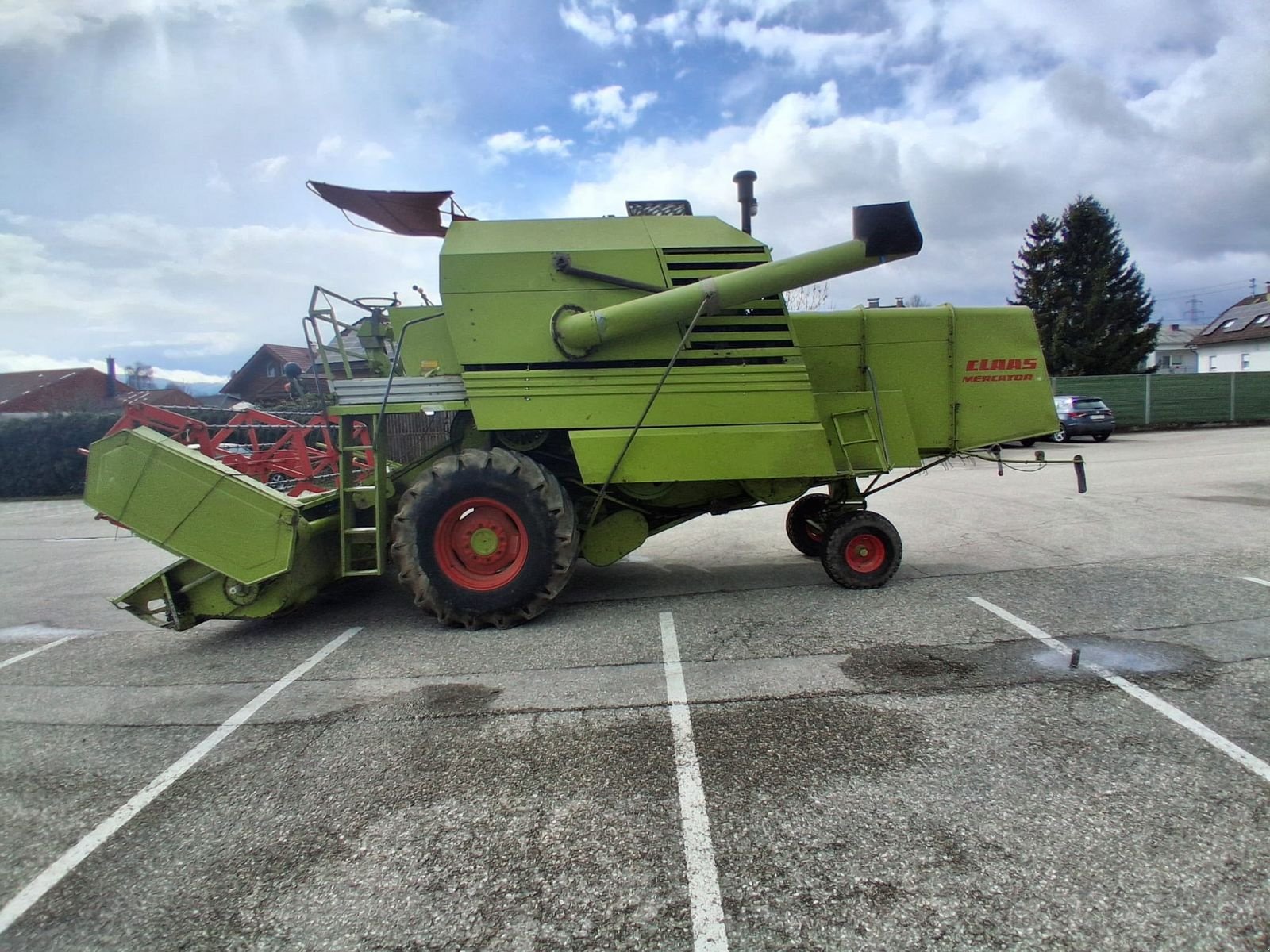 Mähdrescher типа CLAAS Mercator 70, Gebrauchtmaschine в Kirchdorf (Фотография 9)