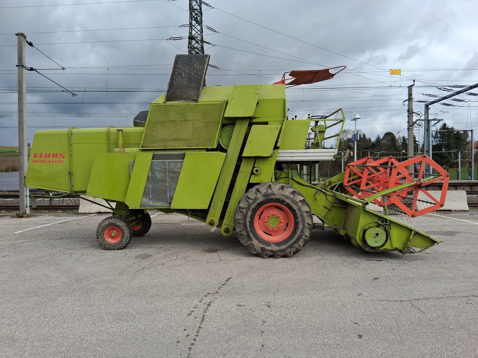 Mähdrescher типа CLAAS Mercator 70, Gebrauchtmaschine в Kirchdorf (Фотография 5)