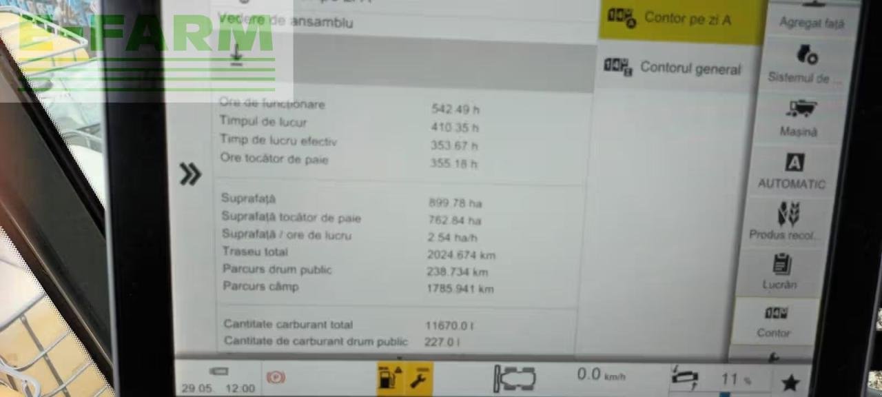 Mähdrescher des Typs CLAAS TRION 520 E5, Gebrauchtmaschine in Hamburg (Bild 5)