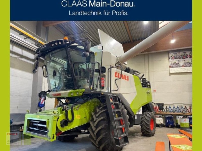 Mähdrescher типа CLAAS TRION 520 MIT VARIO 620 + TW, Gebrauchtmaschine в Vohburg (Фотография 1)