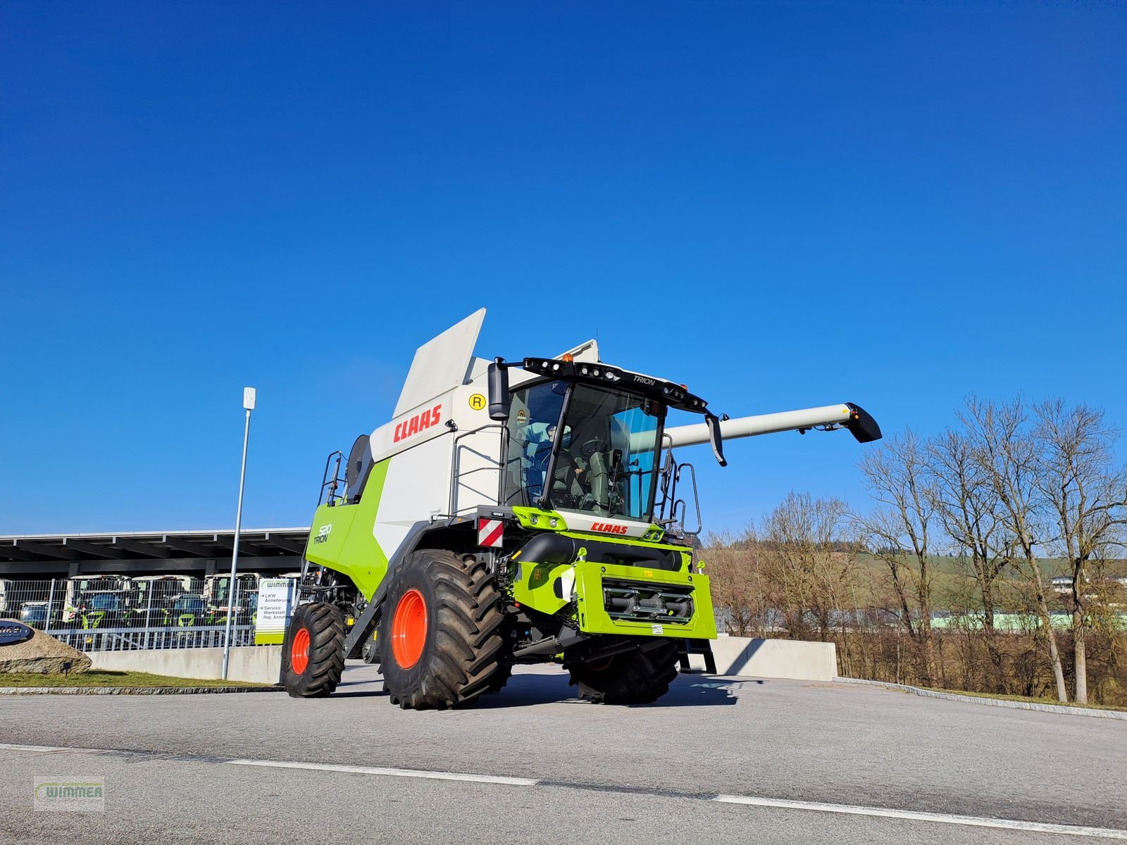 Mähdrescher des Typs CLAAS TRION 520 - (TRION 500), Neumaschine in Kematen (Bild 5)