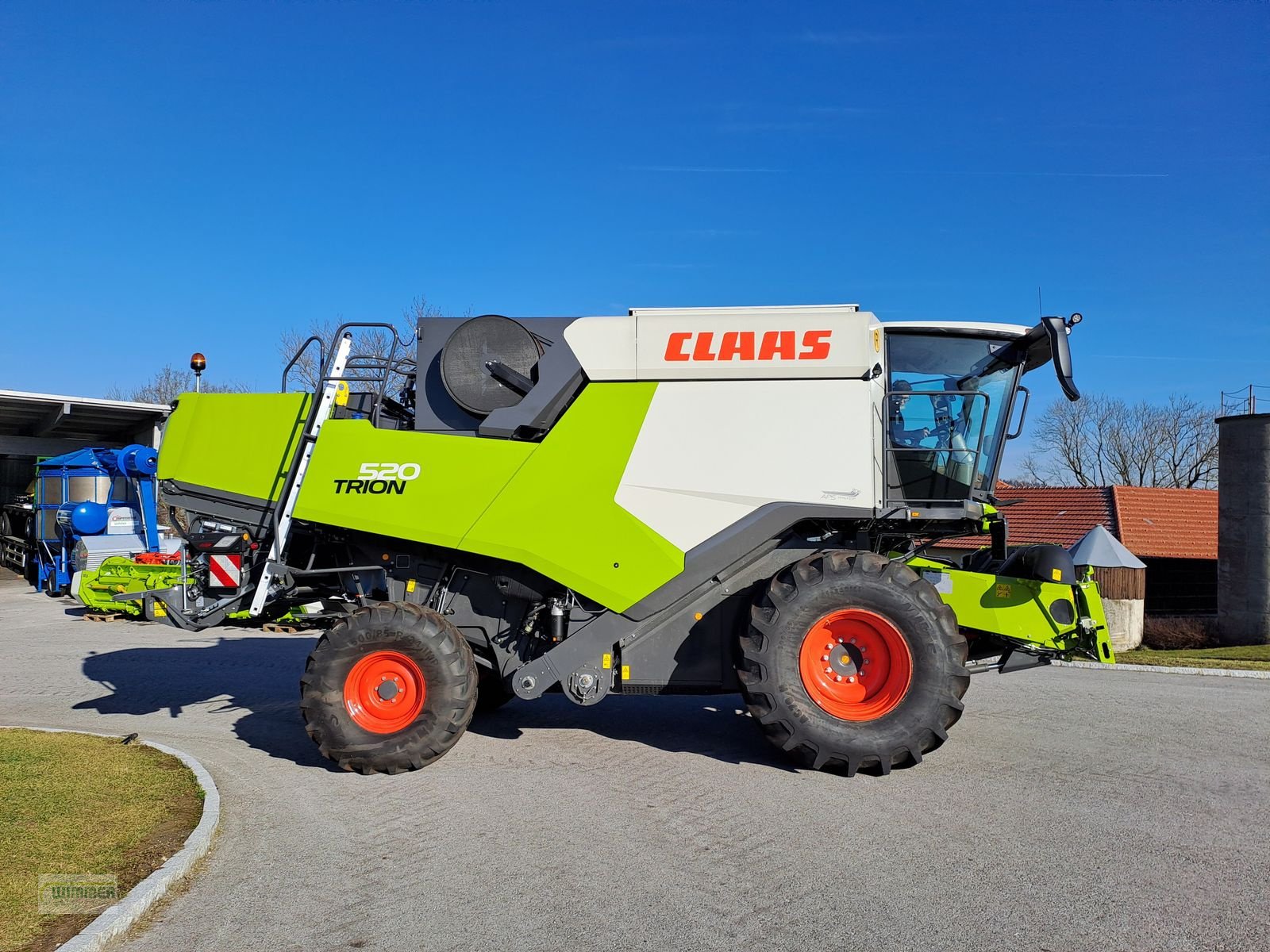 Mähdrescher des Typs CLAAS TRION 520 - (TRION 500), Neumaschine in Kematen (Bild 2)