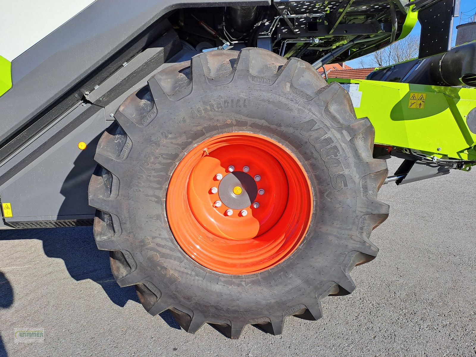 Mähdrescher des Typs CLAAS TRION 520 - (TRION 500), Neumaschine in Kematen (Bild 9)