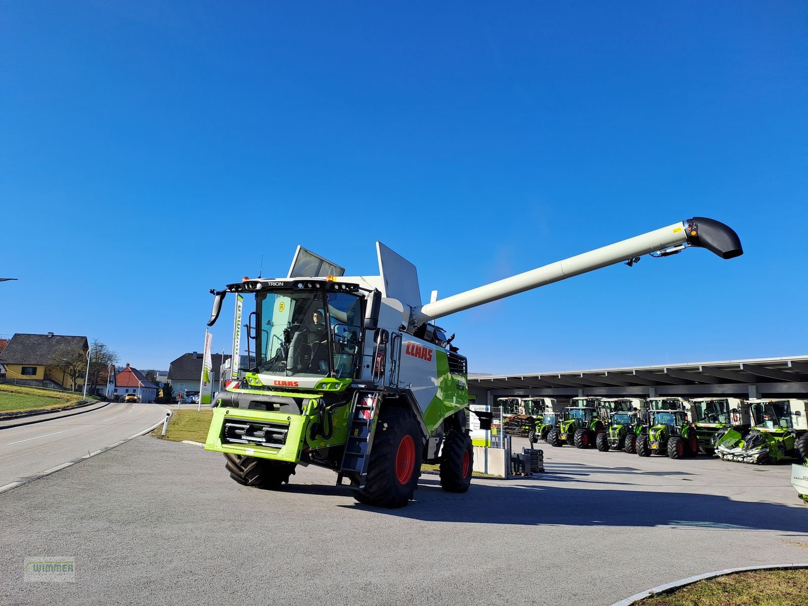 Mähdrescher des Typs CLAAS TRION 520 - (TRION 500), Neumaschine in Kematen (Bild 18)