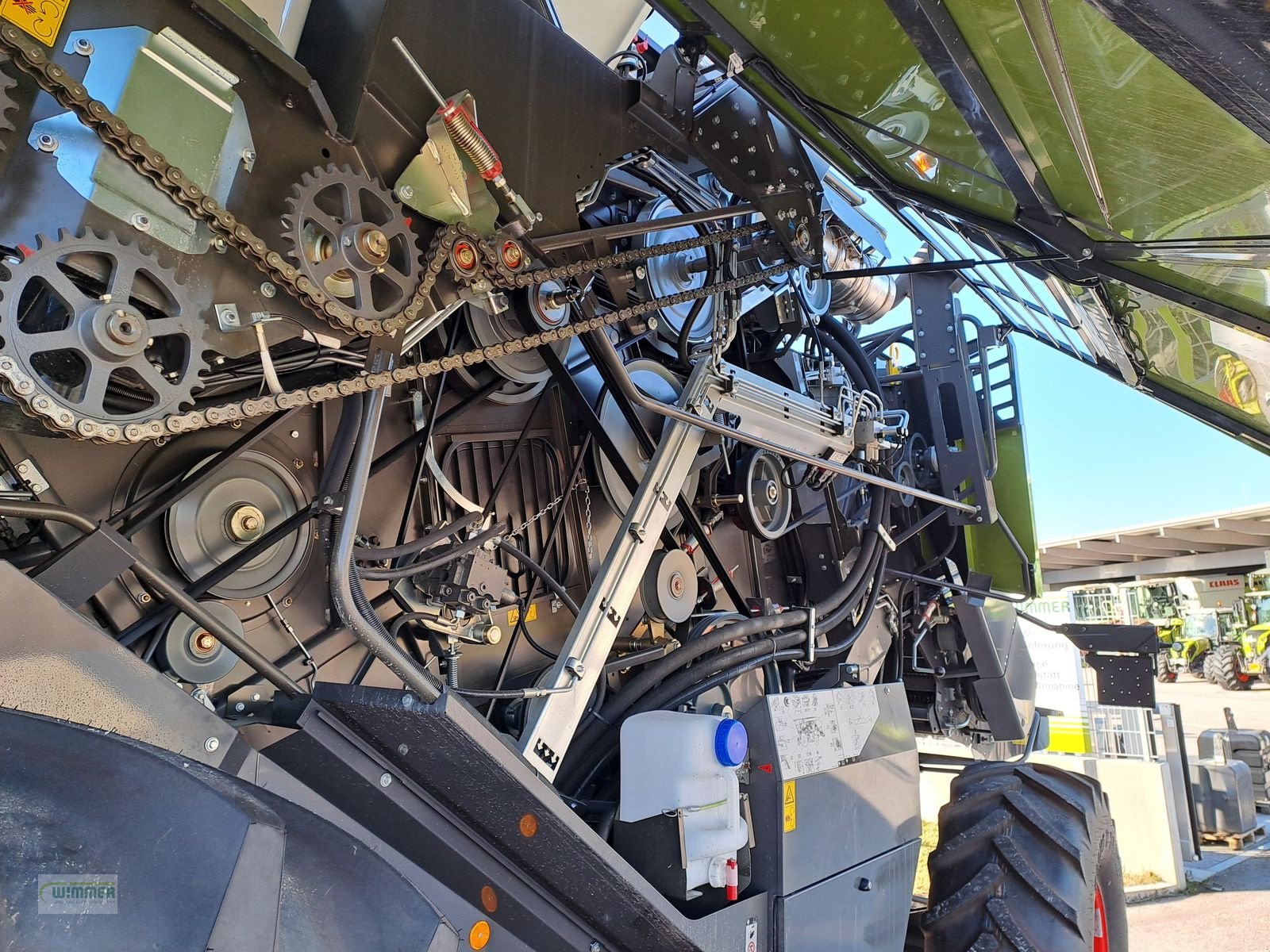Mähdrescher des Typs CLAAS TRION 520 - (TRION 500), Neumaschine in Kematen (Bild 15)