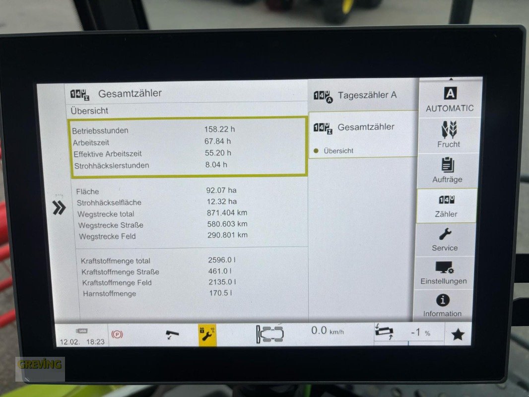 Mähdrescher des Typs CLAAS Trion 530 + Cerio 620, Gebrauchtmaschine in Ahaus (Bild 13)