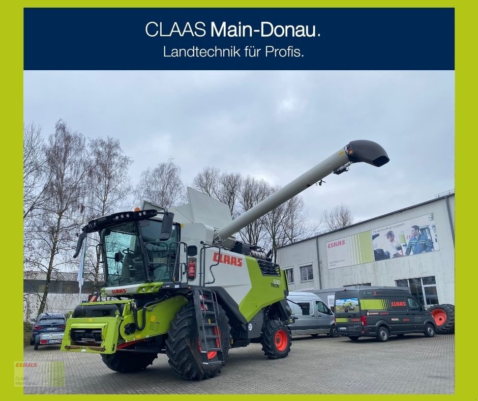 Mähdrescher типа CLAAS Trion 530 mit SW V 680, Gebrauchtmaschine в Vohburg (Фотография 1)