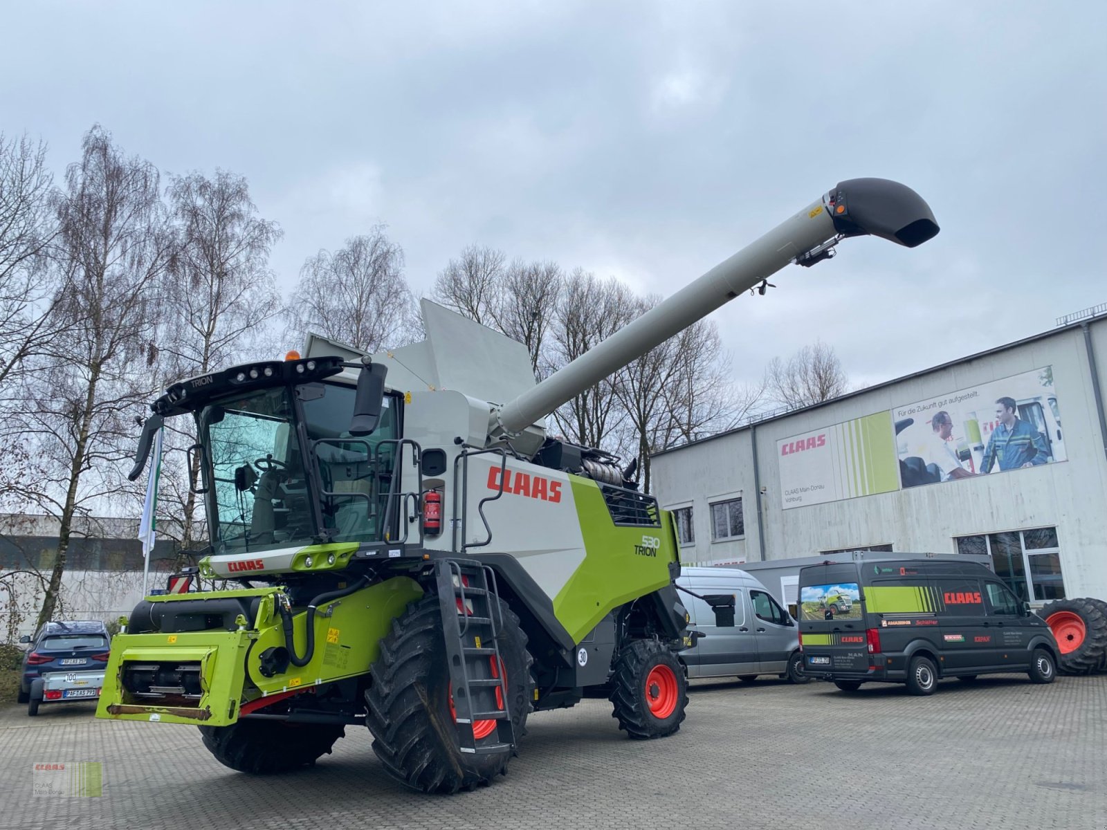 Mähdrescher типа CLAAS Trion 530 mit SW V 680, Gebrauchtmaschine в Vohburg (Фотография 5)
