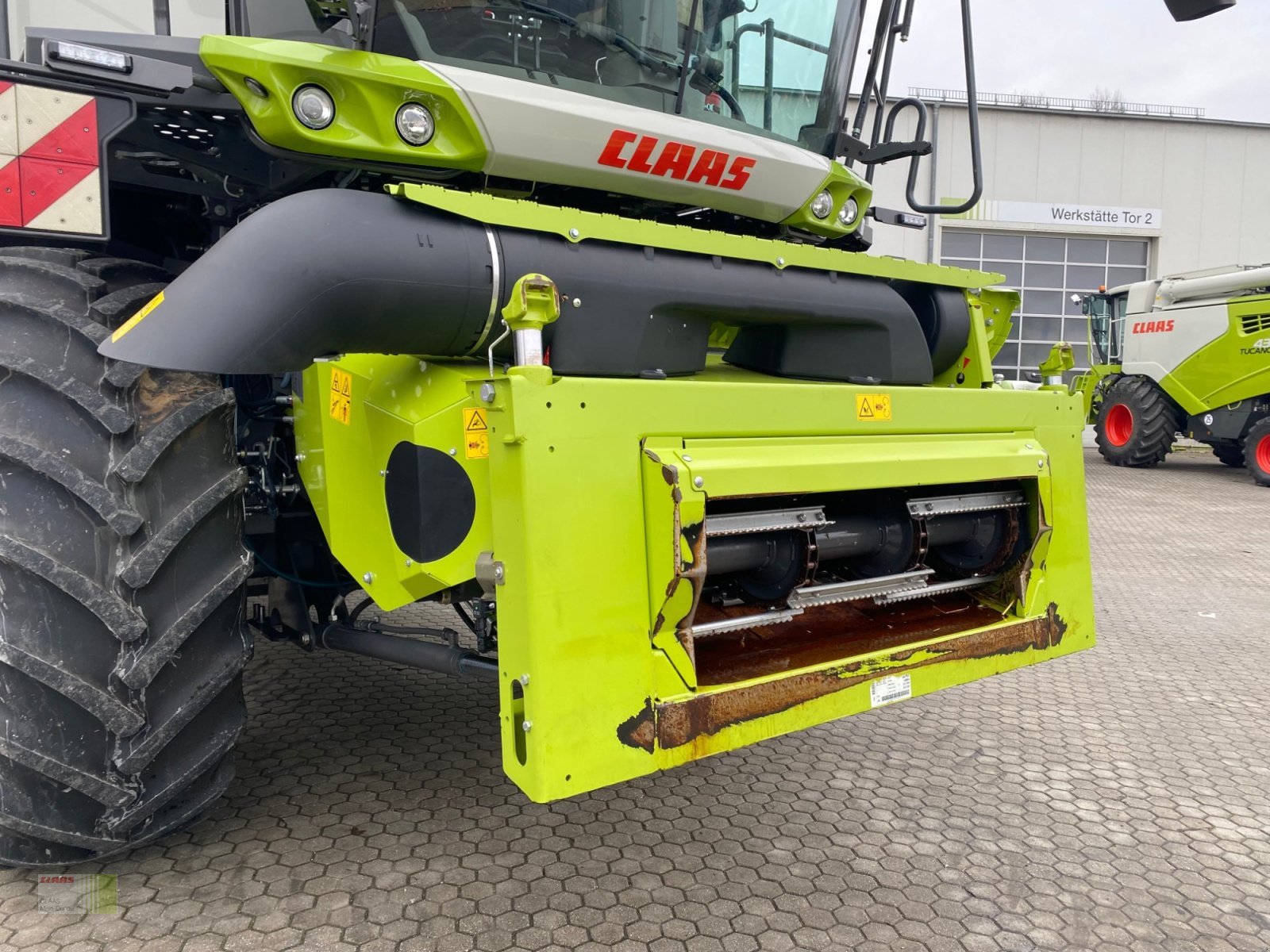 Mähdrescher типа CLAAS Trion 530 mit SW V 680, Gebrauchtmaschine в Vohburg (Фотография 7)