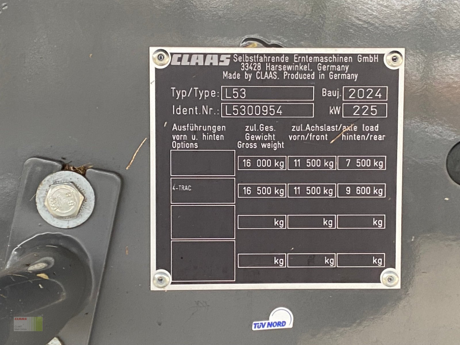 Mähdrescher типа CLAAS Trion 530 mit SW V 680, Gebrauchtmaschine в Vohburg (Фотография 16)