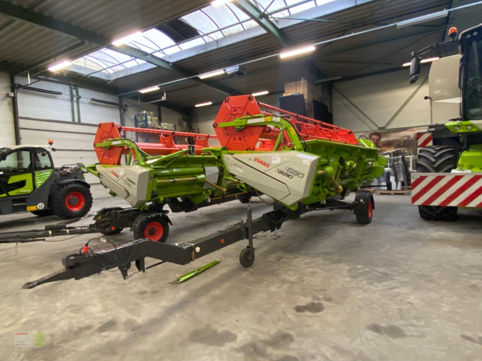 Mähdrescher типа CLAAS Trion 530 mit SW V 680, Gebrauchtmaschine в Vohburg (Фотография 17)