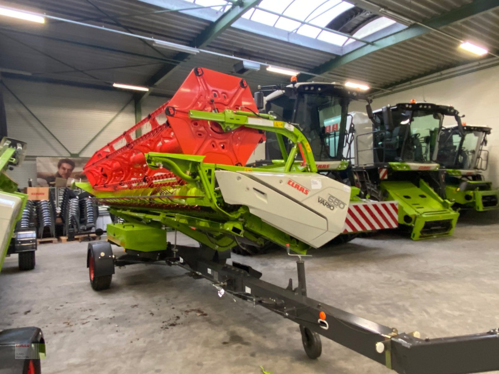 Mähdrescher типа CLAAS Trion 530 mit SW V 680, Gebrauchtmaschine в Vohburg (Фотография 18)