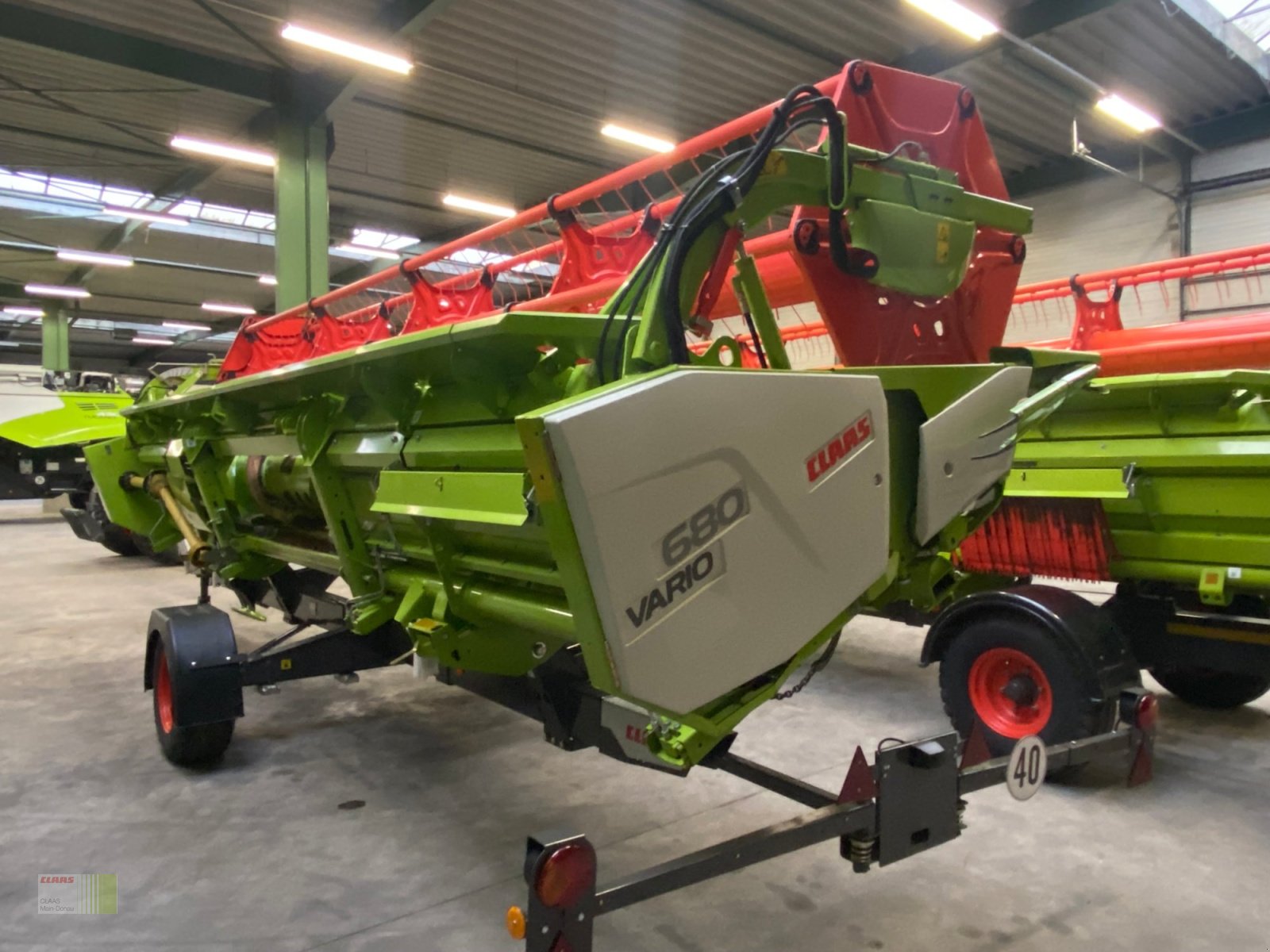 Mähdrescher типа CLAAS Trion 530 mit SW V 680, Gebrauchtmaschine в Vohburg (Фотография 21)