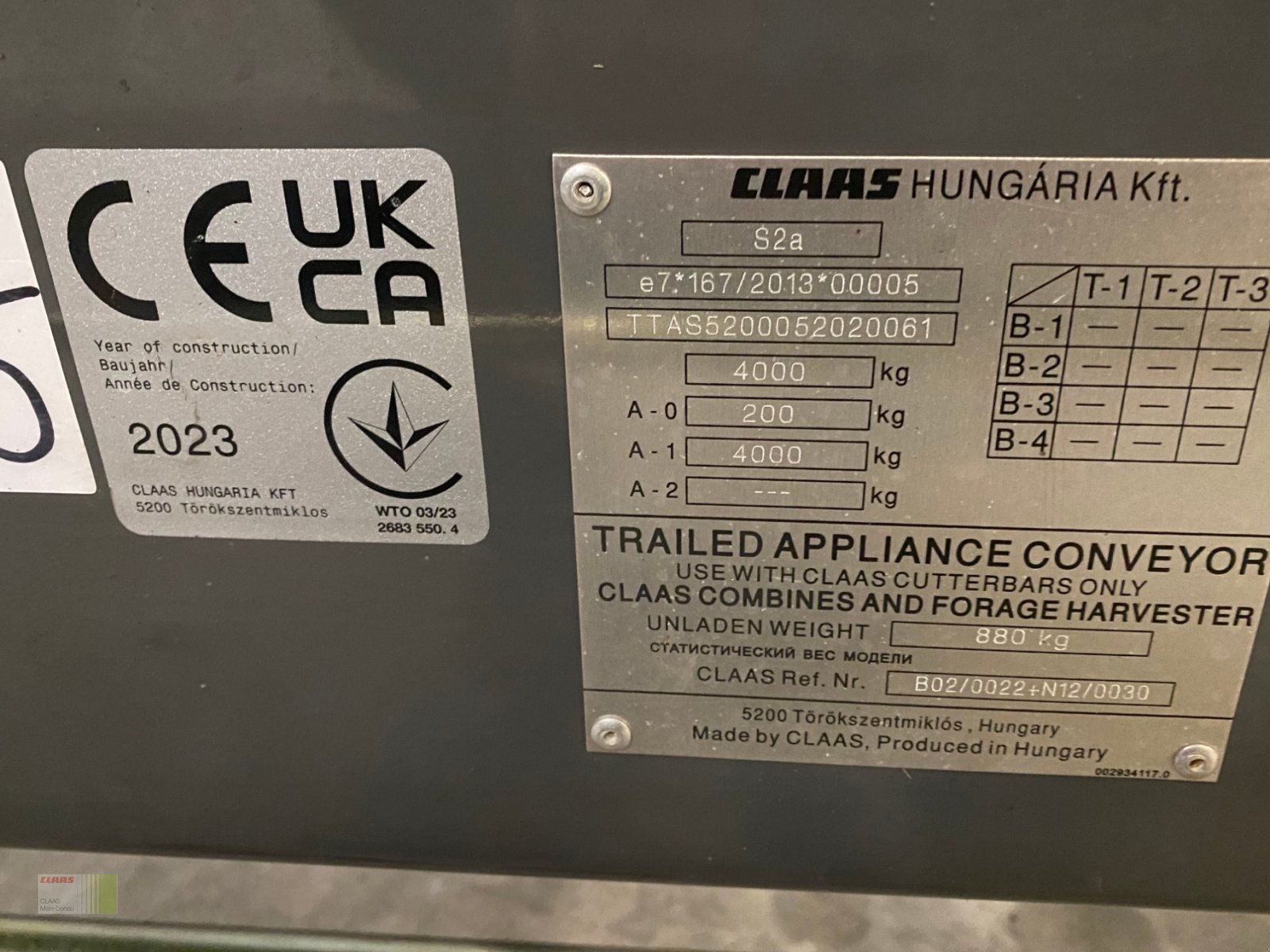 Mähdrescher типа CLAAS Trion 530 mit SW V 680, Gebrauchtmaschine в Vohburg (Фотография 25)