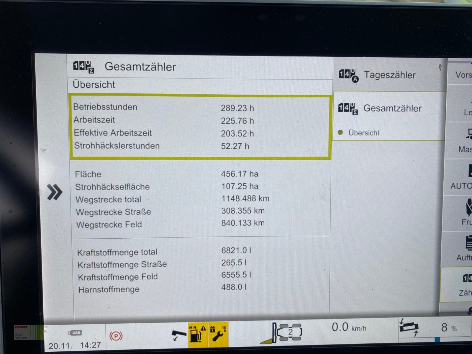 Mähdrescher des Typs CLAAS Trion 530 mit Vario 680, Gebrauchtmaschine in Vohburg (Bild 14)