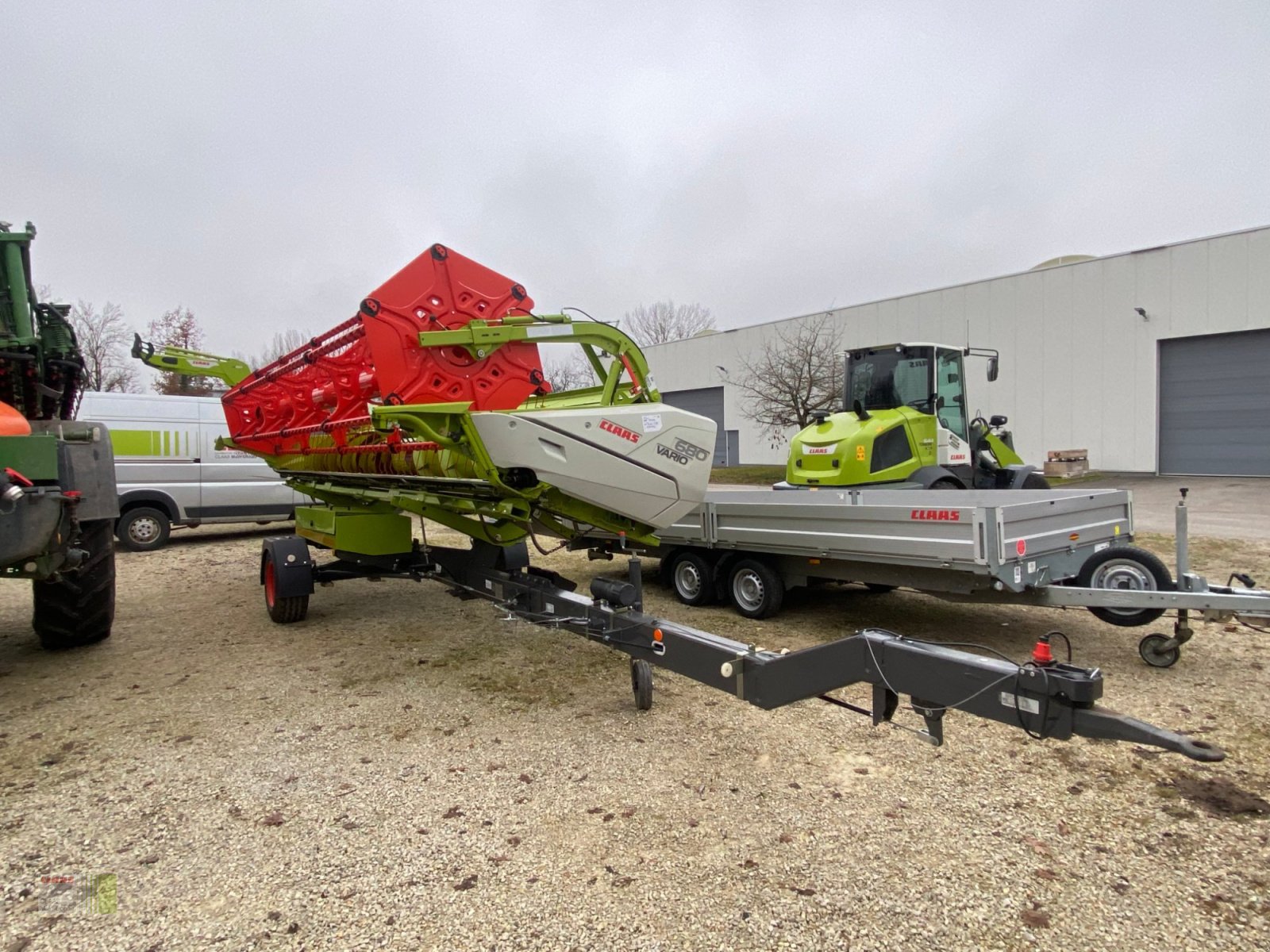 Mähdrescher типа CLAAS Trion 530 mit Vario 680, Gebrauchtmaschine в Vohburg (Фотография 18)