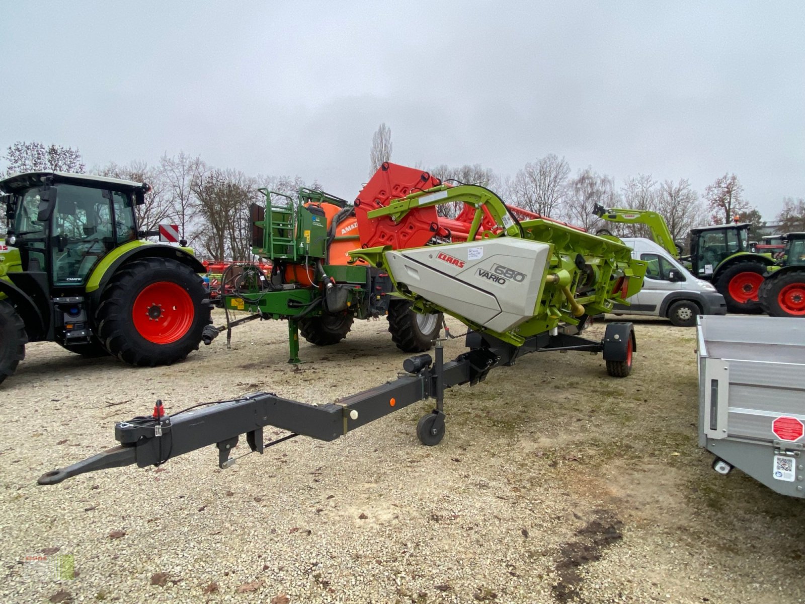 Mähdrescher типа CLAAS Trion 530 mit Vario 680, Gebrauchtmaschine в Vohburg (Фотография 19)