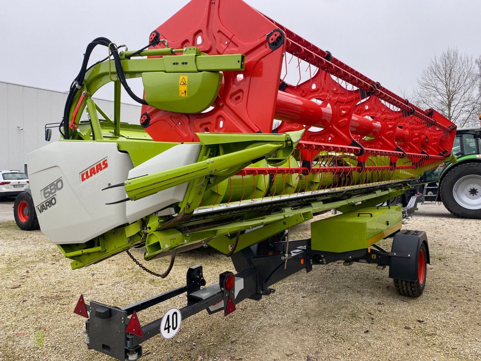 Mähdrescher типа CLAAS Trion 530 mit Vario 680, Gebrauchtmaschine в Vohburg (Фотография 23)