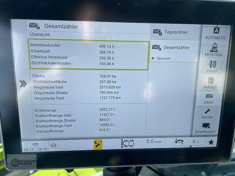 Mähdrescher des Typs CLAAS Trion 530 Montana TOP!!, Gebrauchtmaschine in Rittersdorf (Bild 13)