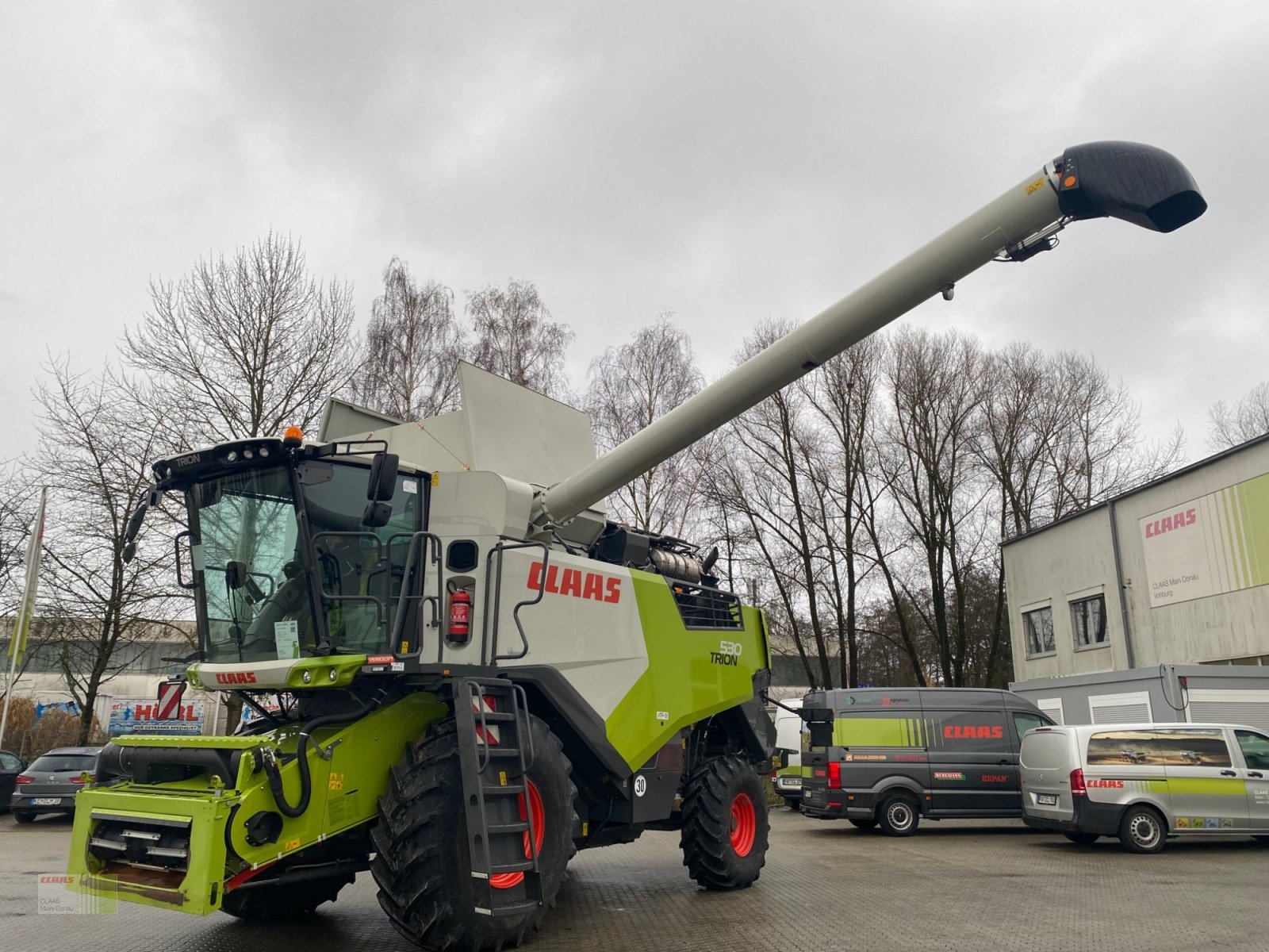Mähdrescher van het type CLAAS Trion 530, Gebrauchtmaschine in Vohburg (Foto 4)