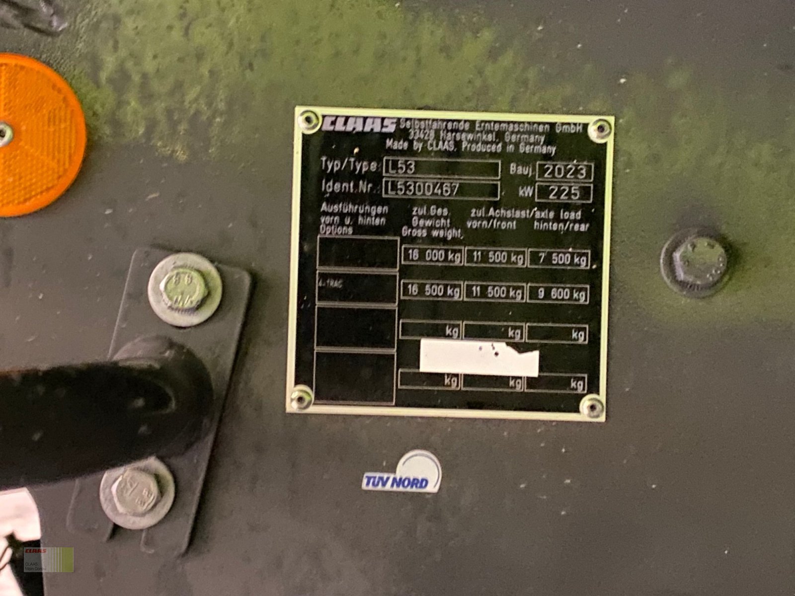 Mähdrescher van het type CLAAS Trion 530, Gebrauchtmaschine in Vohburg (Foto 16)