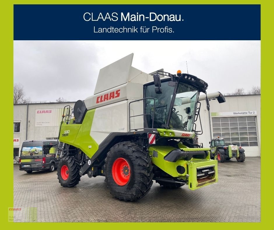 Mähdrescher van het type CLAAS Trion 530, Gebrauchtmaschine in Vohburg (Foto 1)
